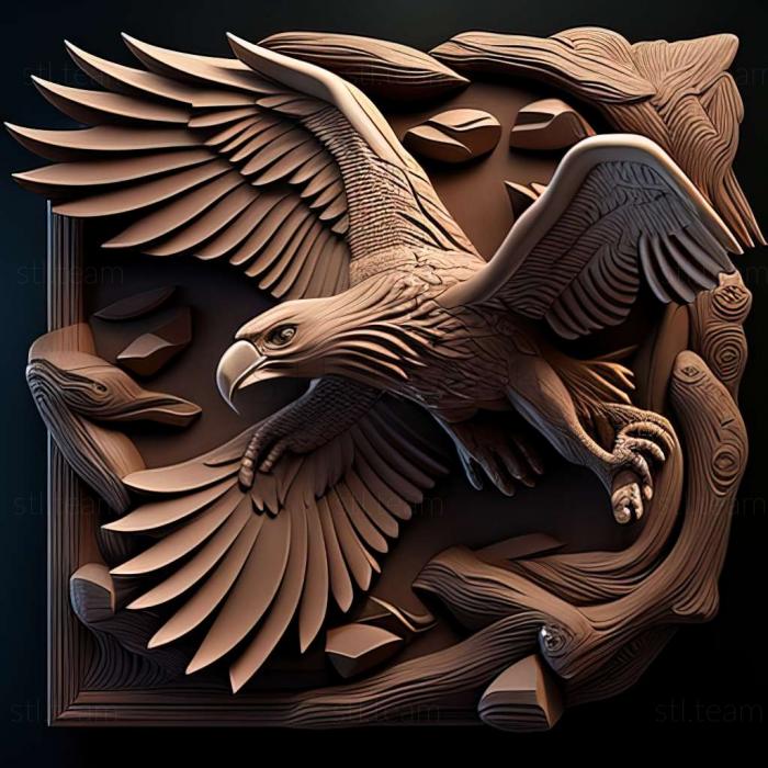 3D model Eagle Flight game (STL)